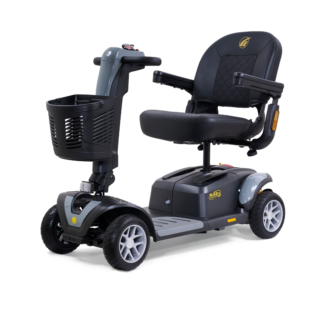 Golden Tech GP149A Buzzaround LX Extreme Luxury Full Size Travel Mobility Scooter - 4 Wheel - Senior.com Scooters
